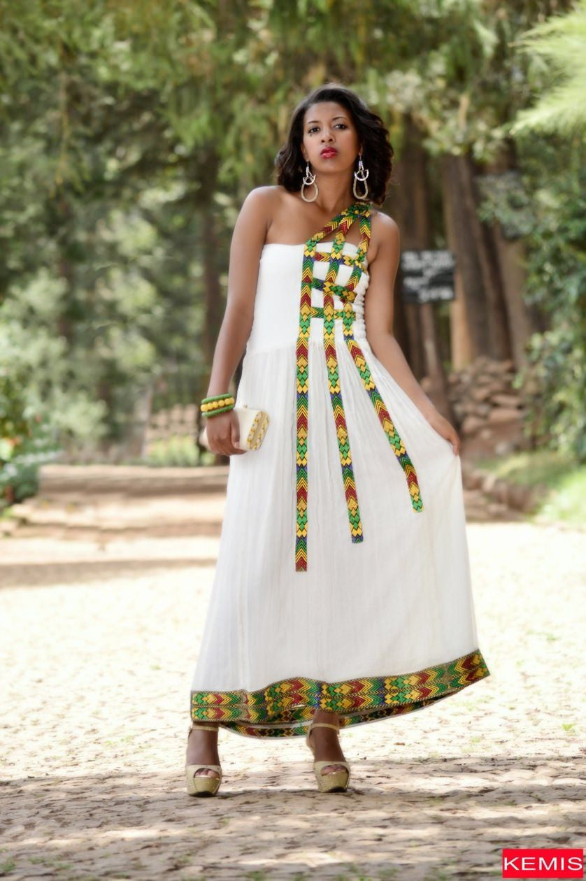 Ethiopian clothing women's capeContent ...